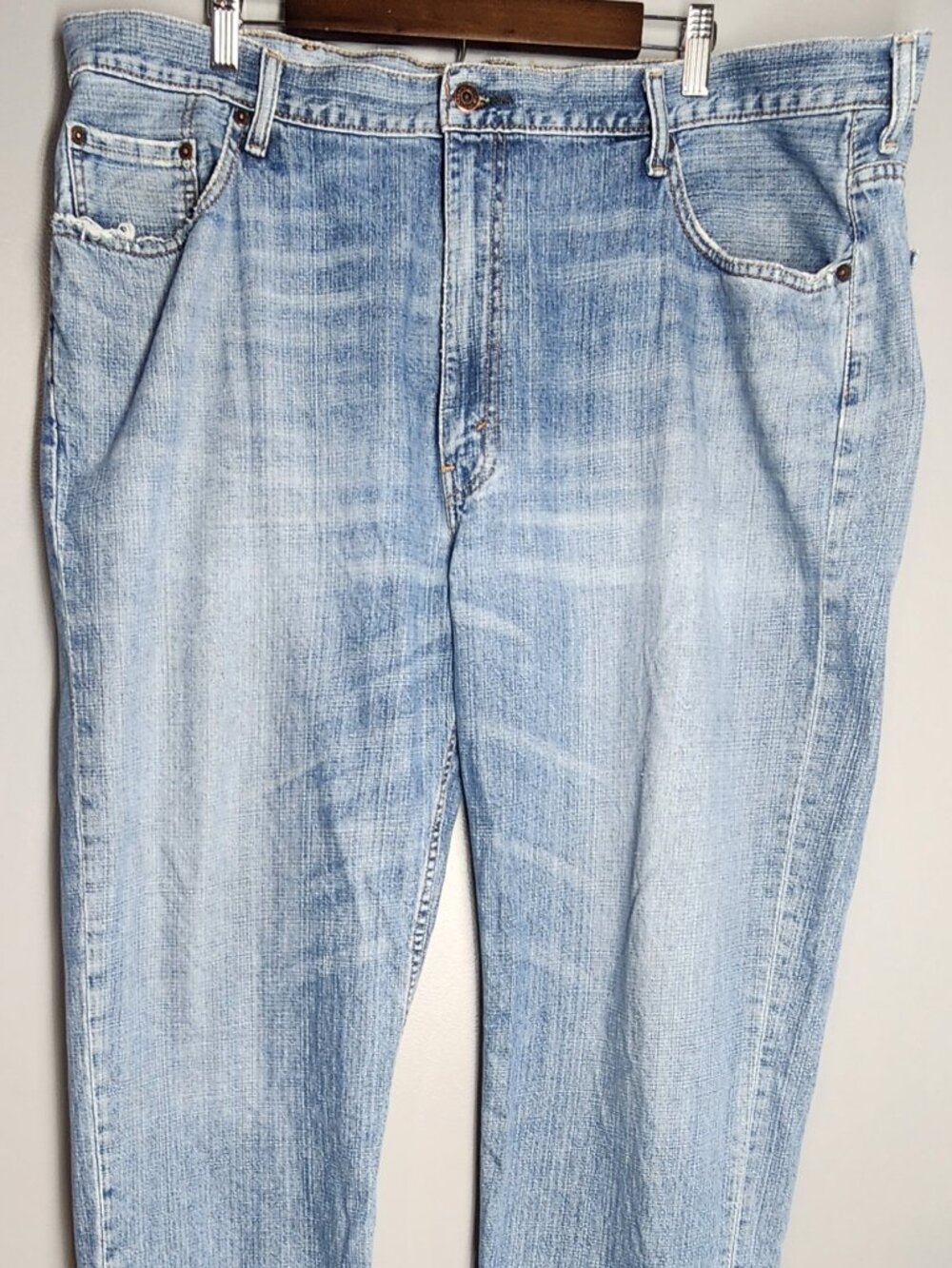Vintage Levis 550 Jeans Mens 44x32 Blue Denim Relaxed Fit Straight Leg Baggy Y2k